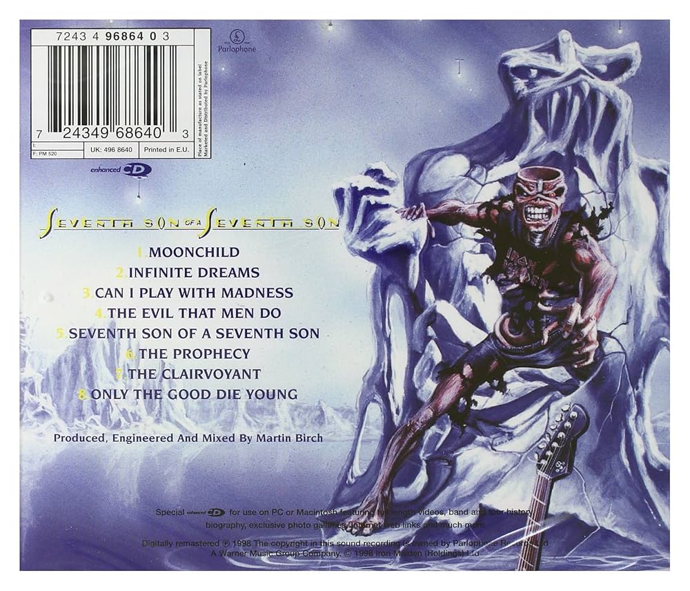 Seventh Son Of A Seventh Son (enhanced) (eng): Iron Maiden, Bruce