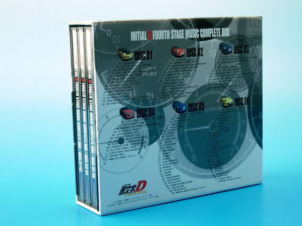 Amazon.co.jp: 頭文字[イニシャル]D FOURTH STAGE MUSIC COMPLETE BOX