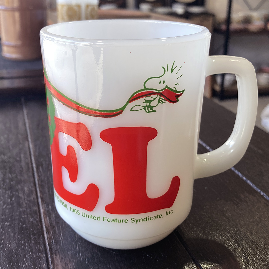 9オンスマグ スヌーピー ノエル 1960年代中期～1970年代中後期製造