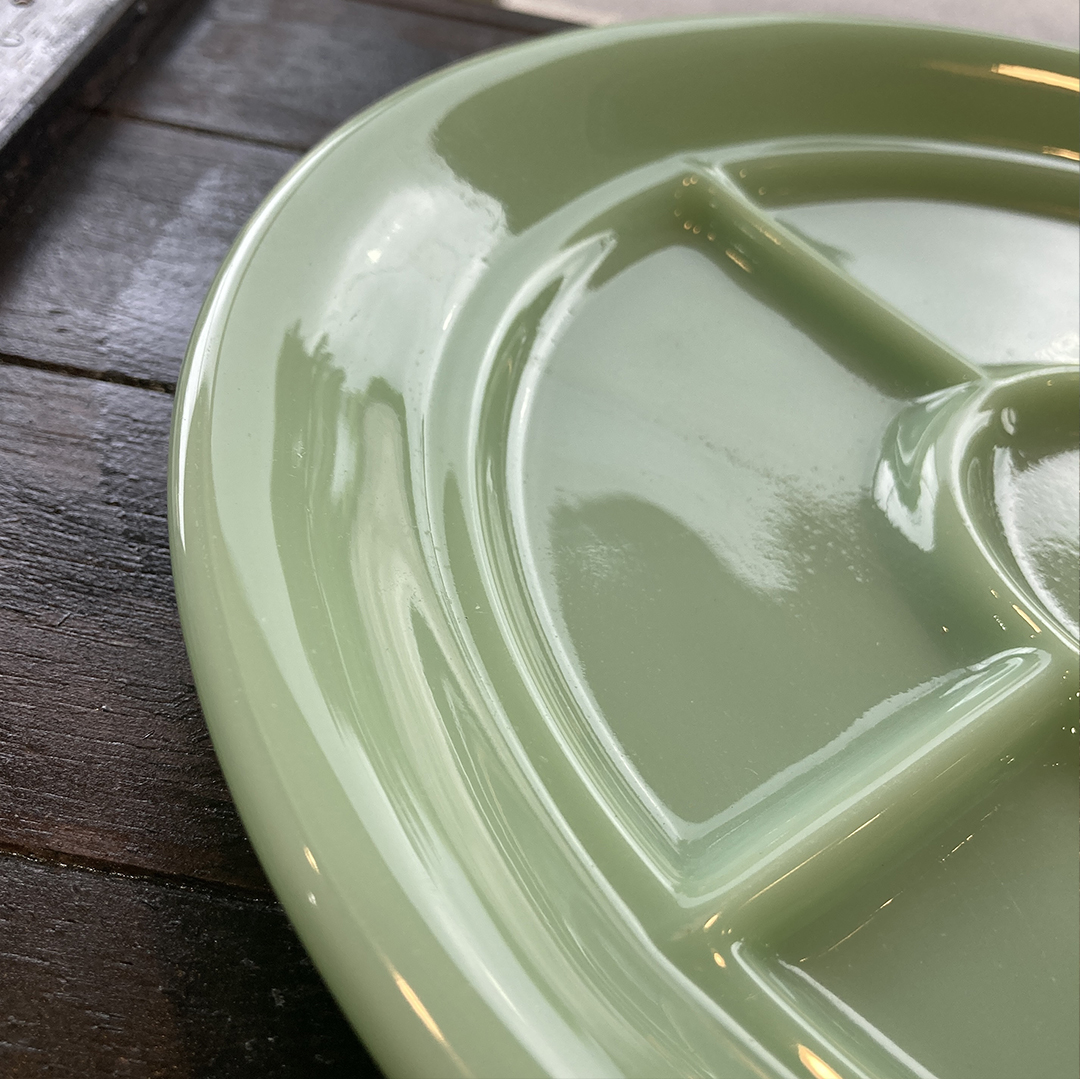 5コンパートメントプレート ジェダイ 1950年代製造 Fire-king