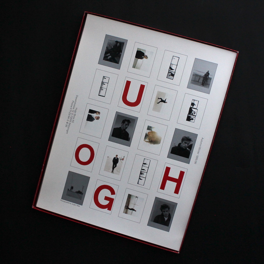 Hugo Boss Autumn / Winter 1995/96（Photo by Juergen Teller）