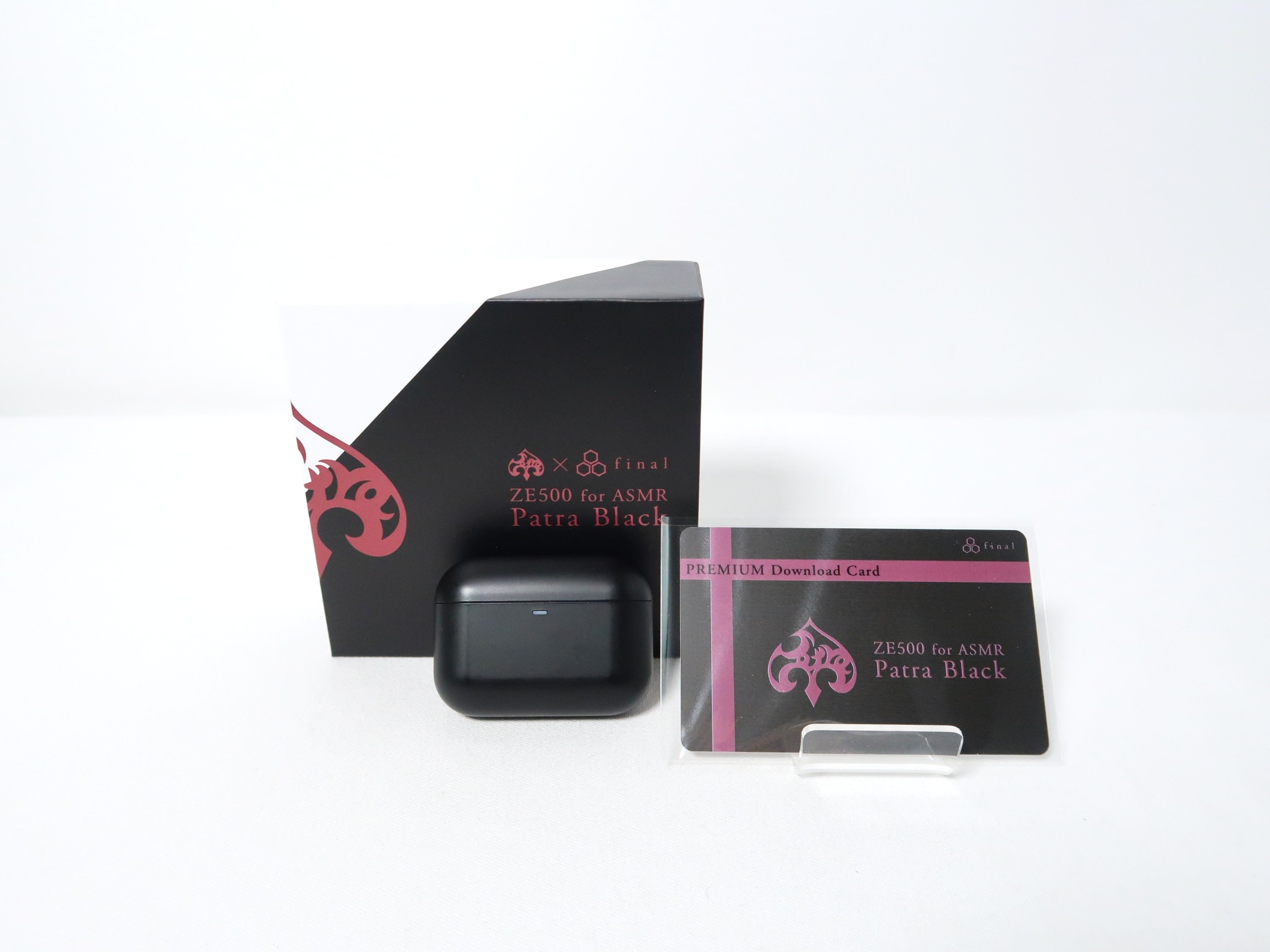 買取実績】VTuber 周防パトラ×final コラボ第3弾 ZE500 for ASMR