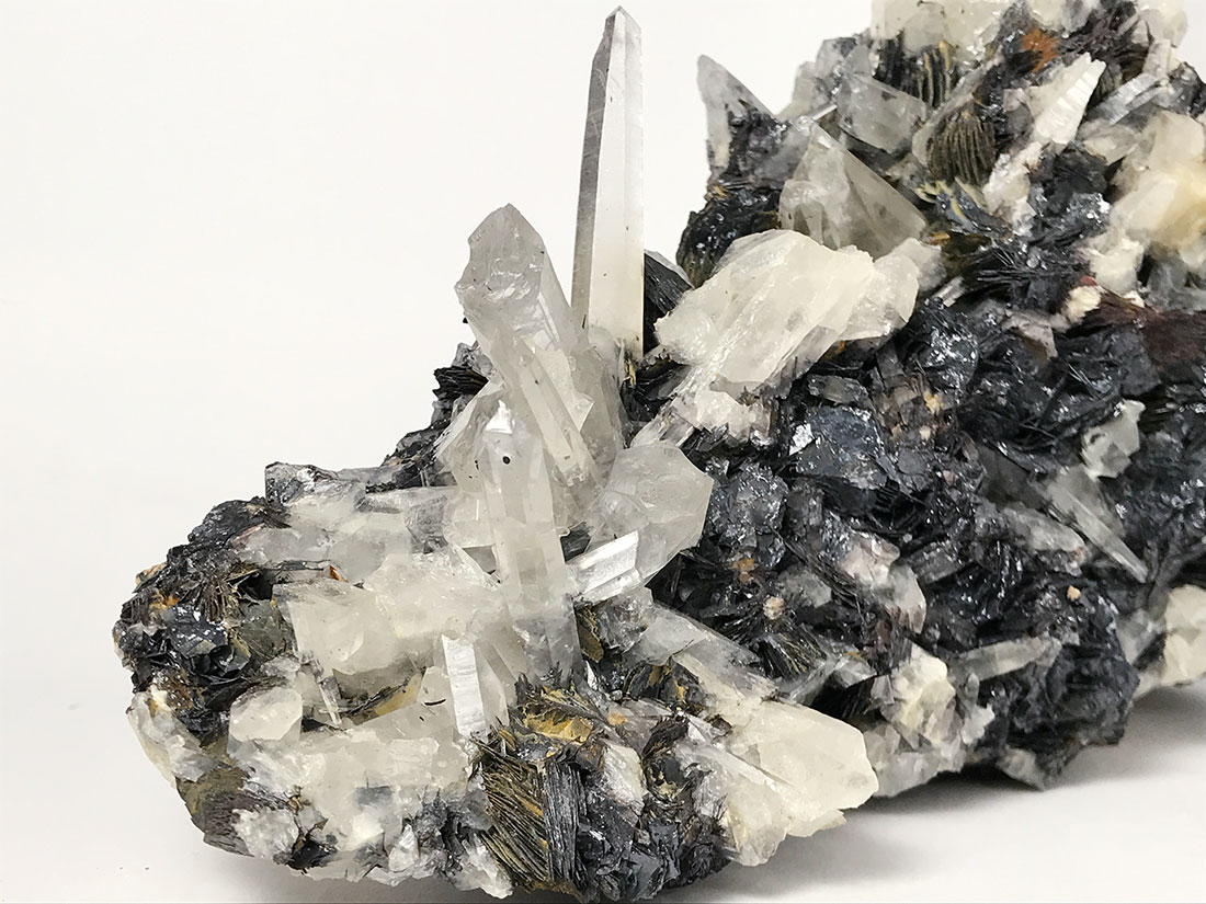 広東省産アイアンローズ（ヘマタイト＆水晶）