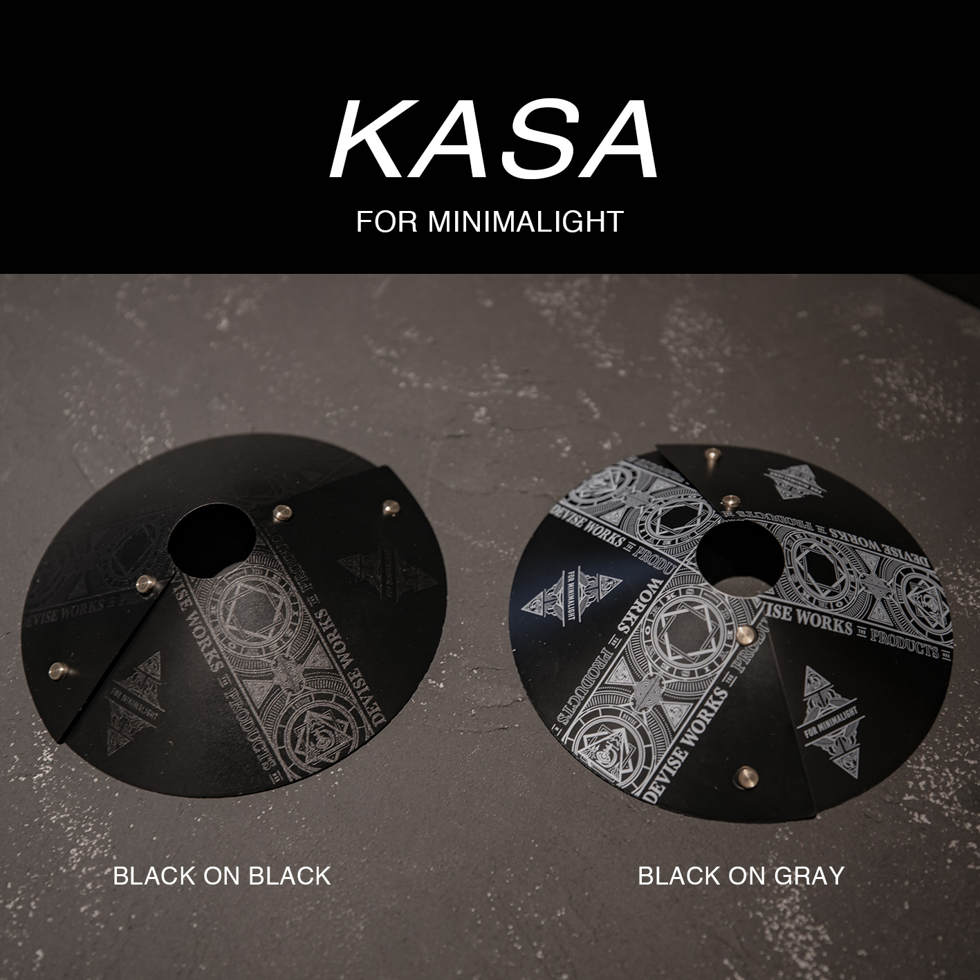 KASA ミニマライト用 | DEVISE WORKS | キャンプ用品