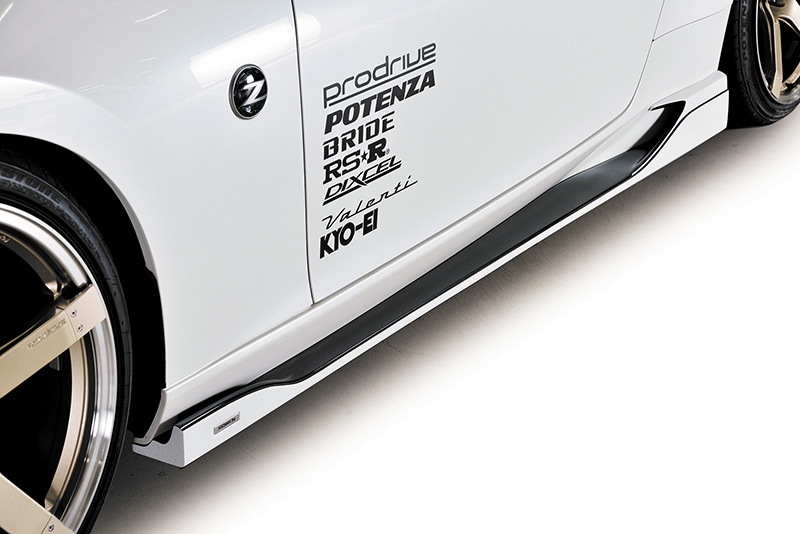 フロントバンパースポイラー*LEDランプ 付属 FAIRLADY Z Z34 *FRP