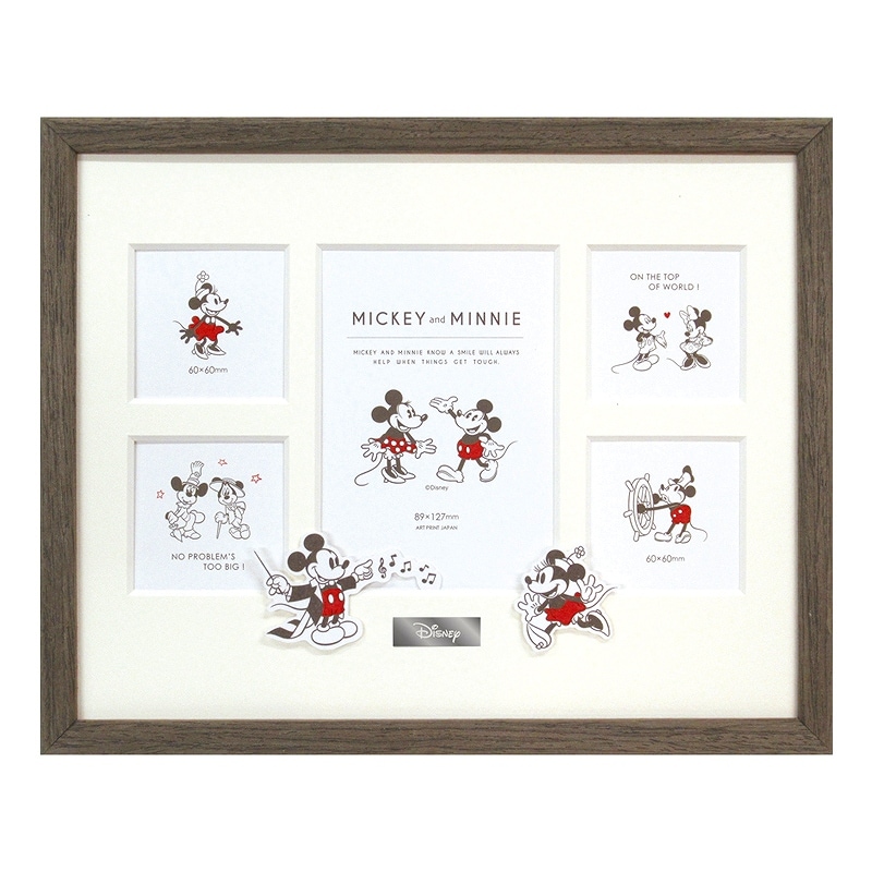 フォトフレーム/ディズニーダイカットパーツフレームフレーム5窓