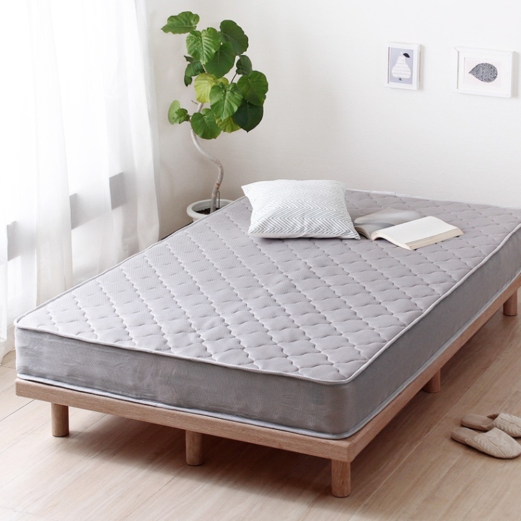 ダブル】【エコノミー】ポケットコイルマットレス 『3D メッシュ