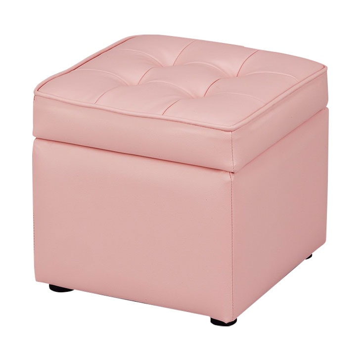 収納付きボックスふっくらソファスツール｜ファミリー・ライフ公式通販