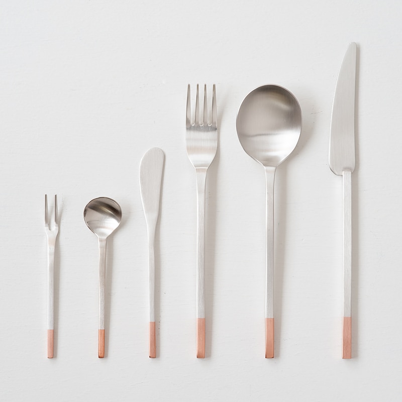 純銅洋食器 銀仕上 カトラリー（工房アイザワ） フリーデザイン
