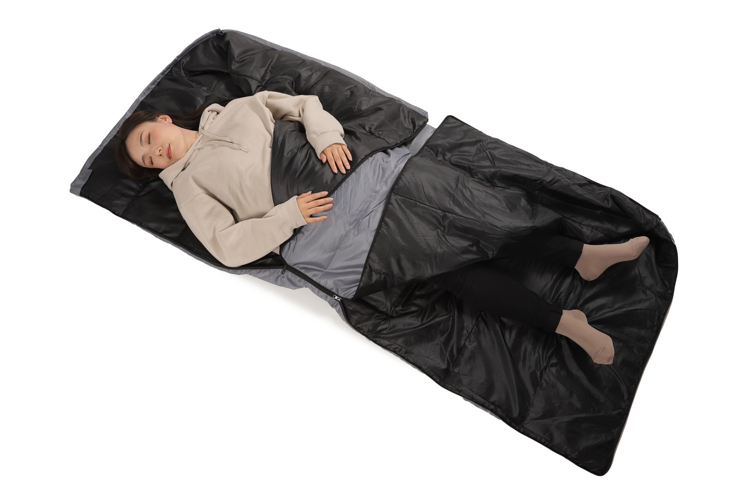 リュックに入る大きさの 防災用寝袋】HIH コンパクトシュラフ 防災用