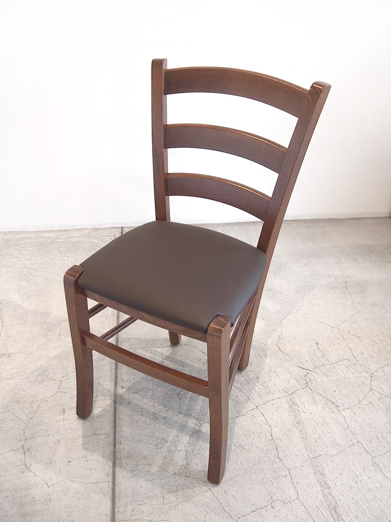 イタリア ベネチア ダイニングチェア ビニールレザー｜イデア