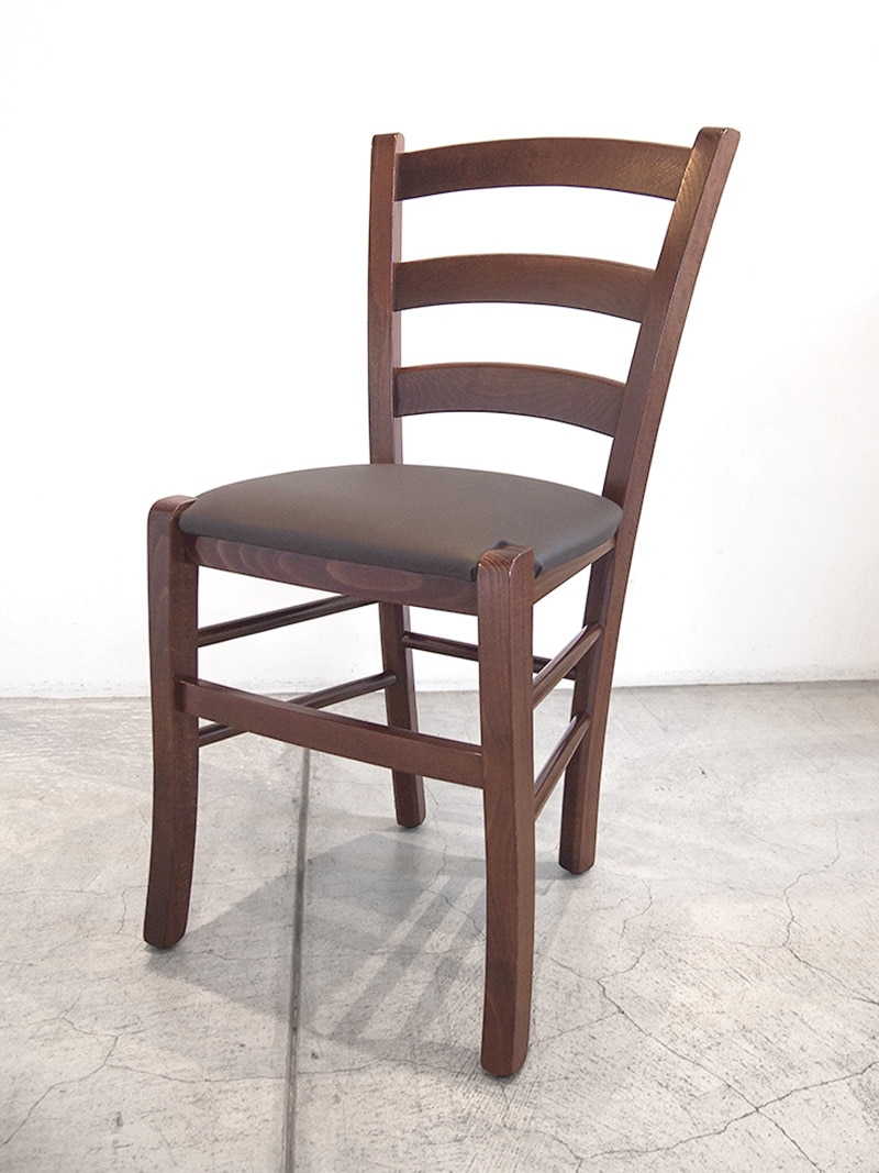 イタリア ベネチア ダイニングチェア ビニールレザー｜イデア