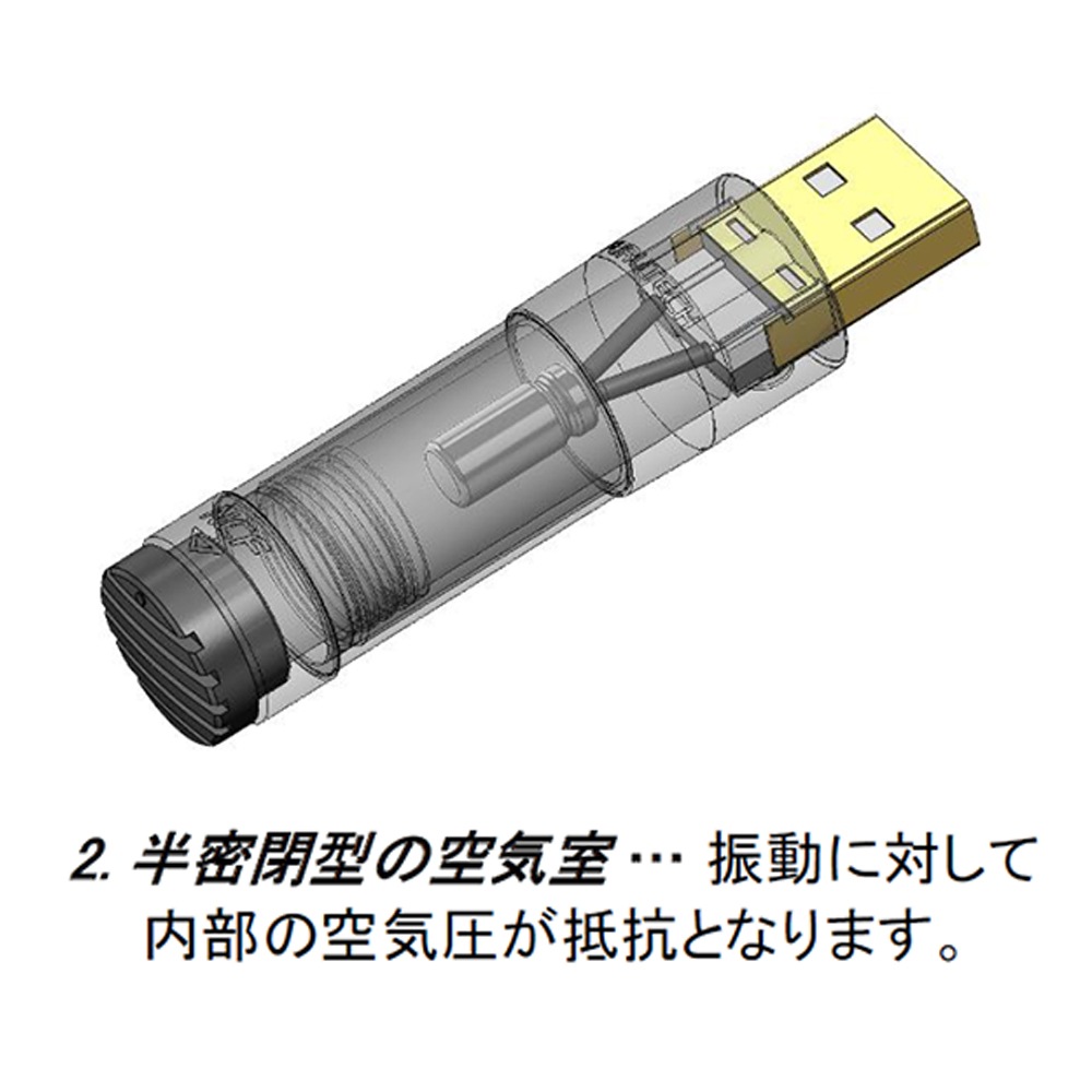 FURUTECH - NCF Clear Line-USB（USB-A端子用オプティマイザー・1個