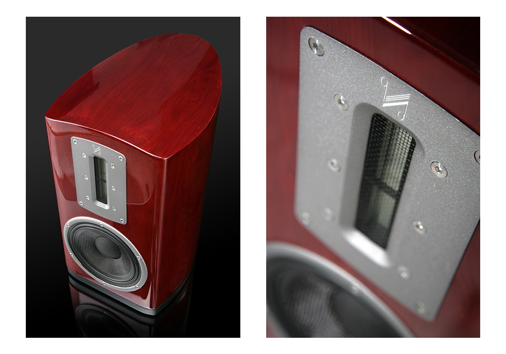 QUAD - Z-1/ピアノローズウッド（ペア）ブックシェルフスピーカー《JP