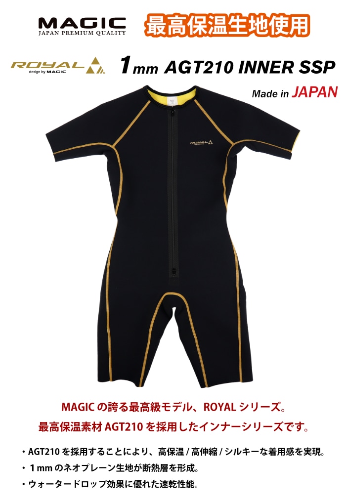 サーフィン ウェットスーツ インナー 起毛 防寒 グッズ 冬用 マジック