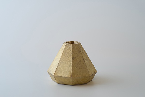 フラワーベース 氷角｜FUTAGAMIオンラインショップ「家と真鍮」