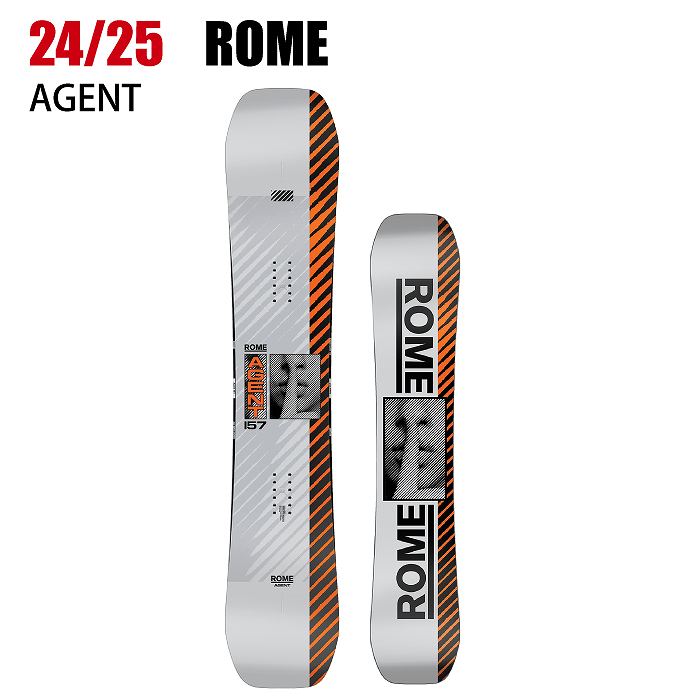 2025 ROME ローム AGENT エージェント 24-25 ボード板 スノーボード