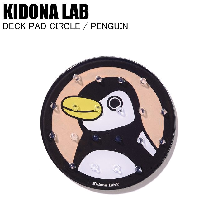 KIDONA LAB キドナラボ DECK PAD CIRCLE PENGUIN 24SWK-K28FW デッキ