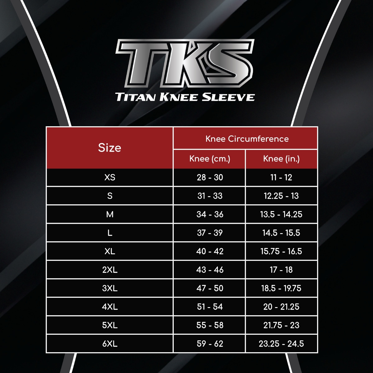 IPF公認】TITAN(タイタン) ニースリーブ ブラック TKS TITAN KNEE