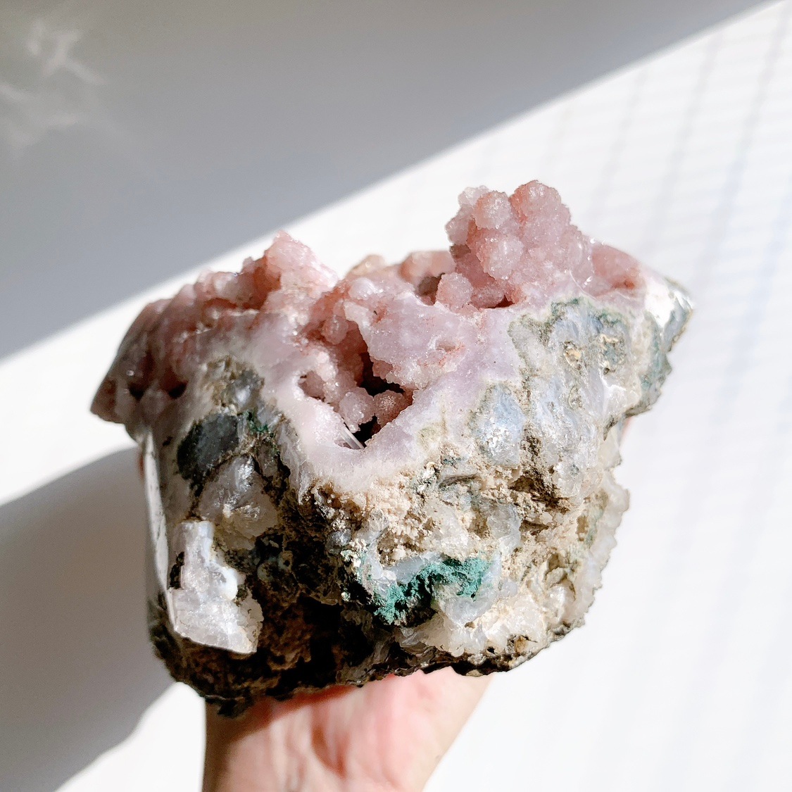 ローズ（ピンク）アメジスト 原石 大 | 原石 | Crystals by Purely