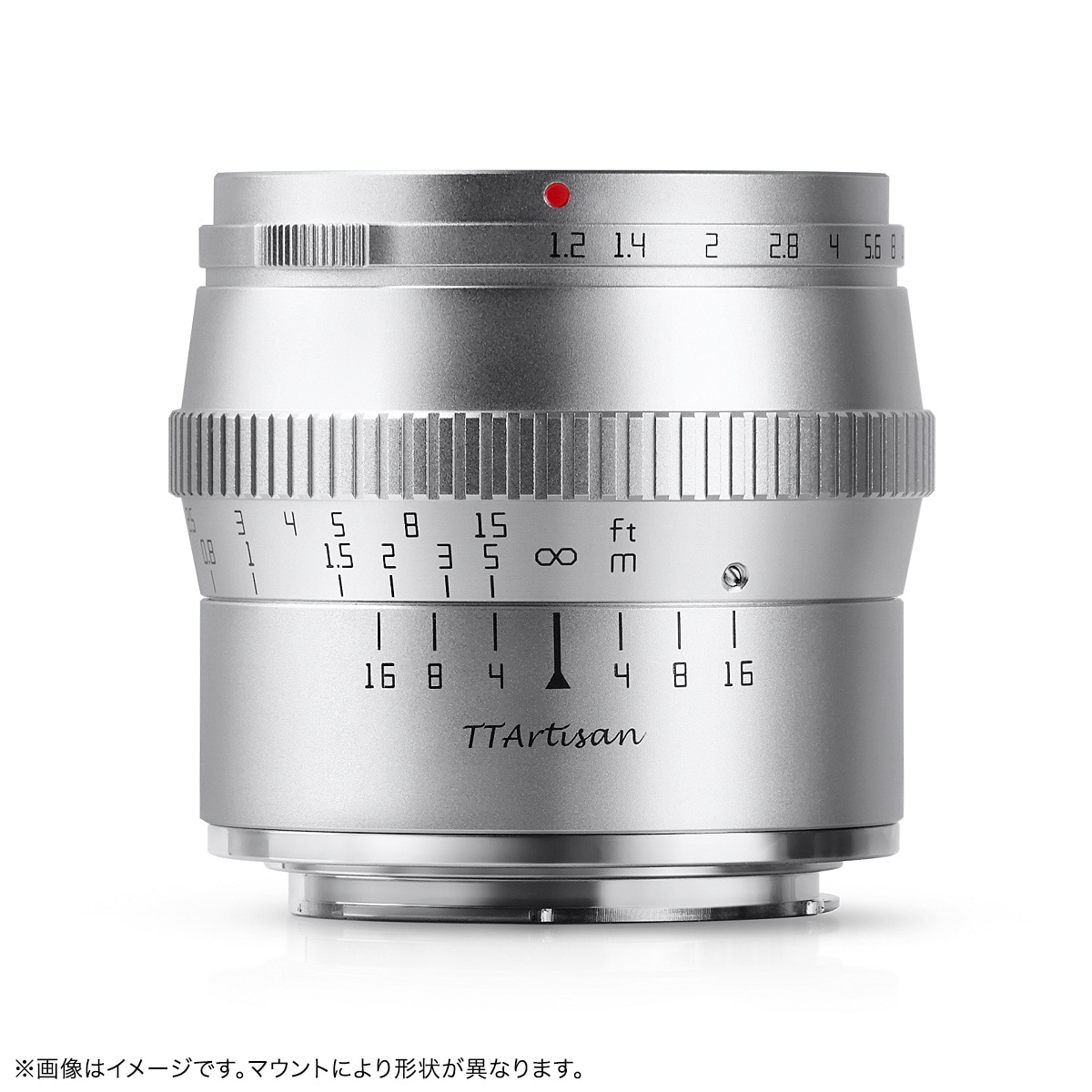 銘匠光学 TTArtisan 50mm f/1.2 C 単焦点レンズ シルバー | 焦点工房