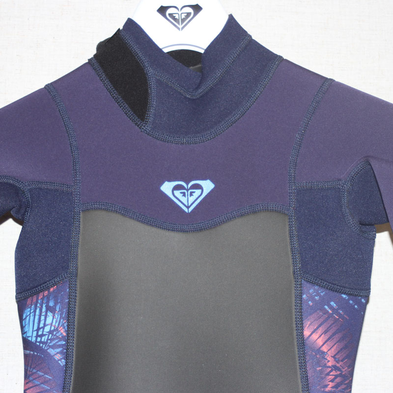 ロキシー 子供用 ガールズ ウェットスーツ シンクロバックジップ