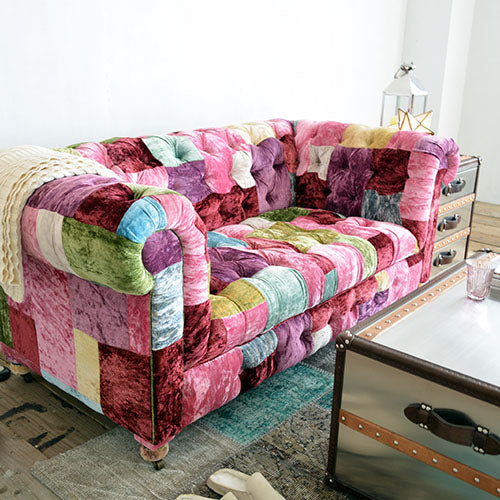 心踊るパッチワークソファ HALO BENSINGTON SOFA