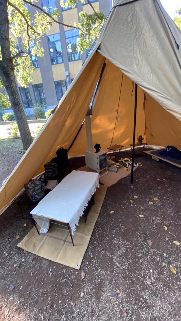 ビジョンピークスのTCティピシェルター | 好きなキャンプギアに囲まれたい