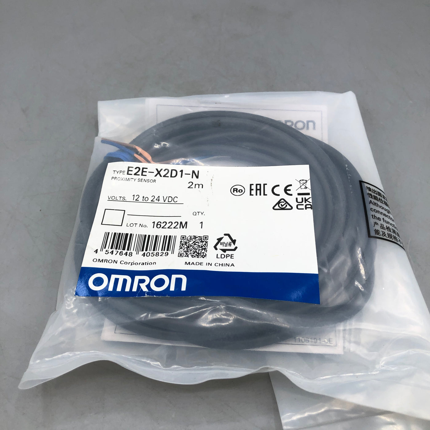 オムロン 近接センサ E2E-X2D1-N 2m | FA機器、メカトロパーツ全般の