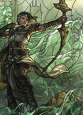 灯争大戦：野獣の擁護者、ビビアン | mtg-story