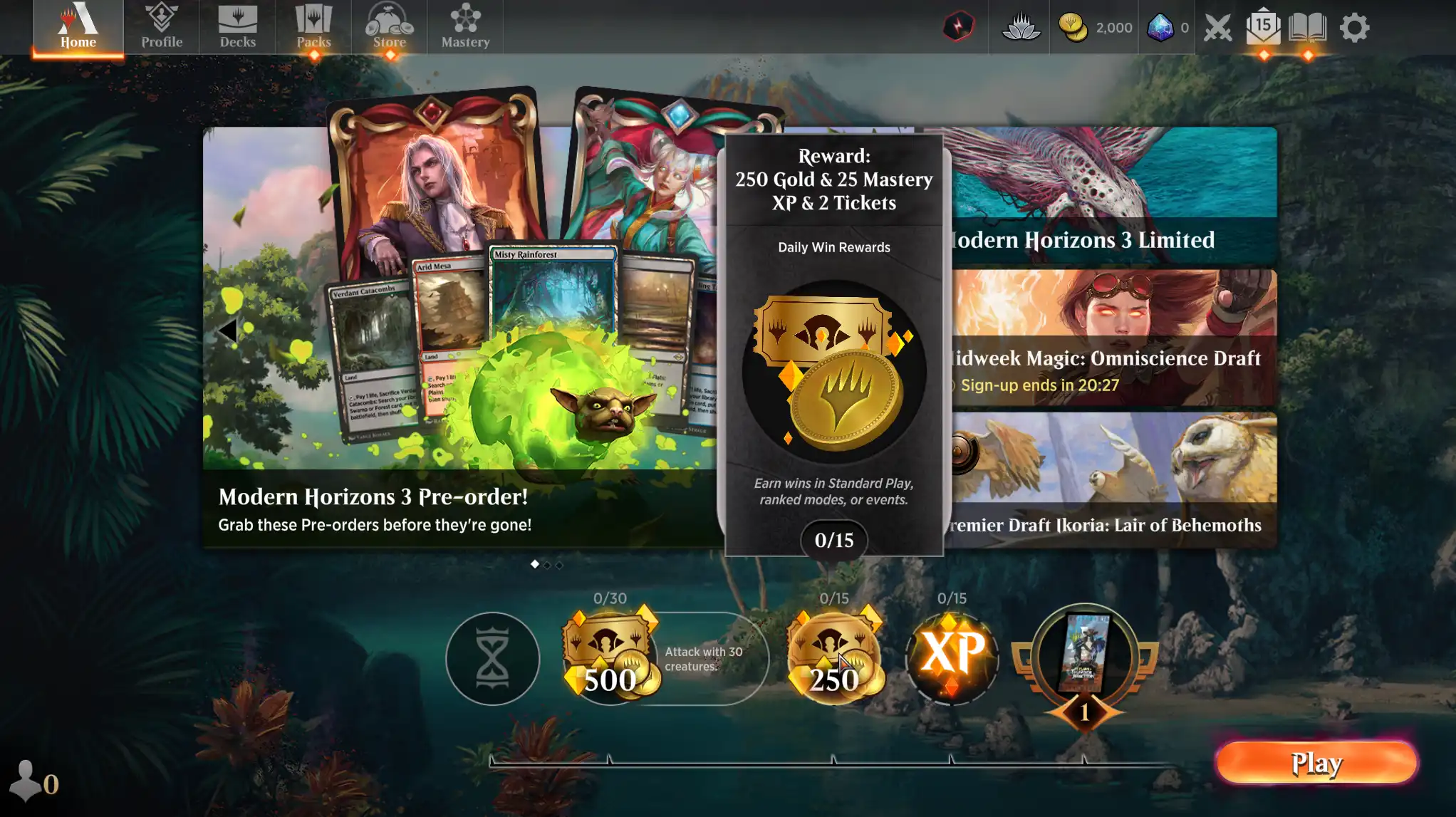 MTGアリーナに「超能力蛙の隠れ家」登場