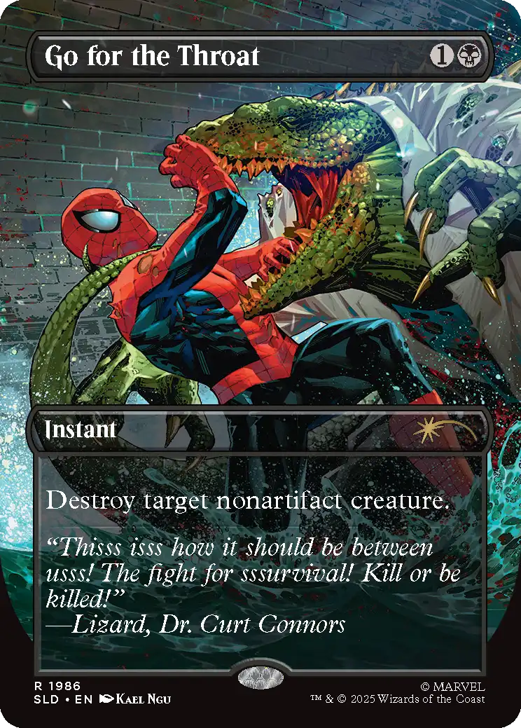 MTGスパイダーマンのSecret Lair】Marvel's Spider-Man Superdropが