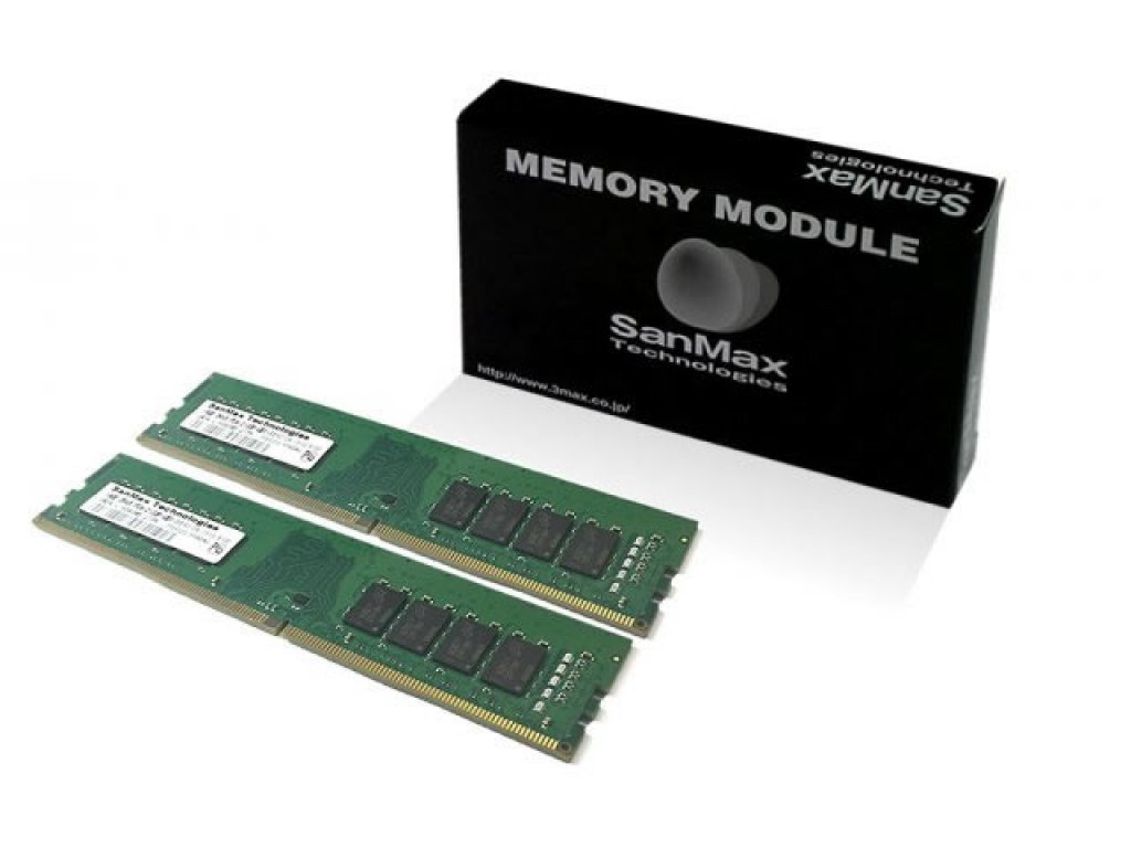 SanMax SMD4-U32G88M-32AA-D 1Rank片面実装モデル SanMax DDR4 288pin