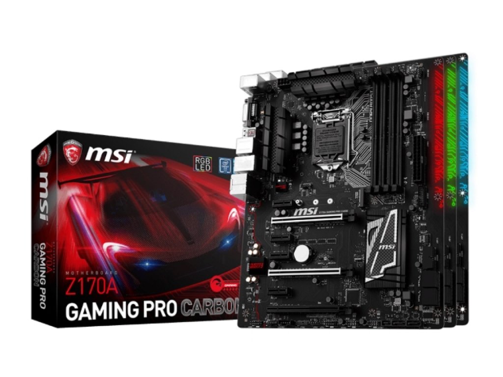 MSI Z170A GAMING PRO CARBON インテル 100シリーズ LGA1151対応 intel