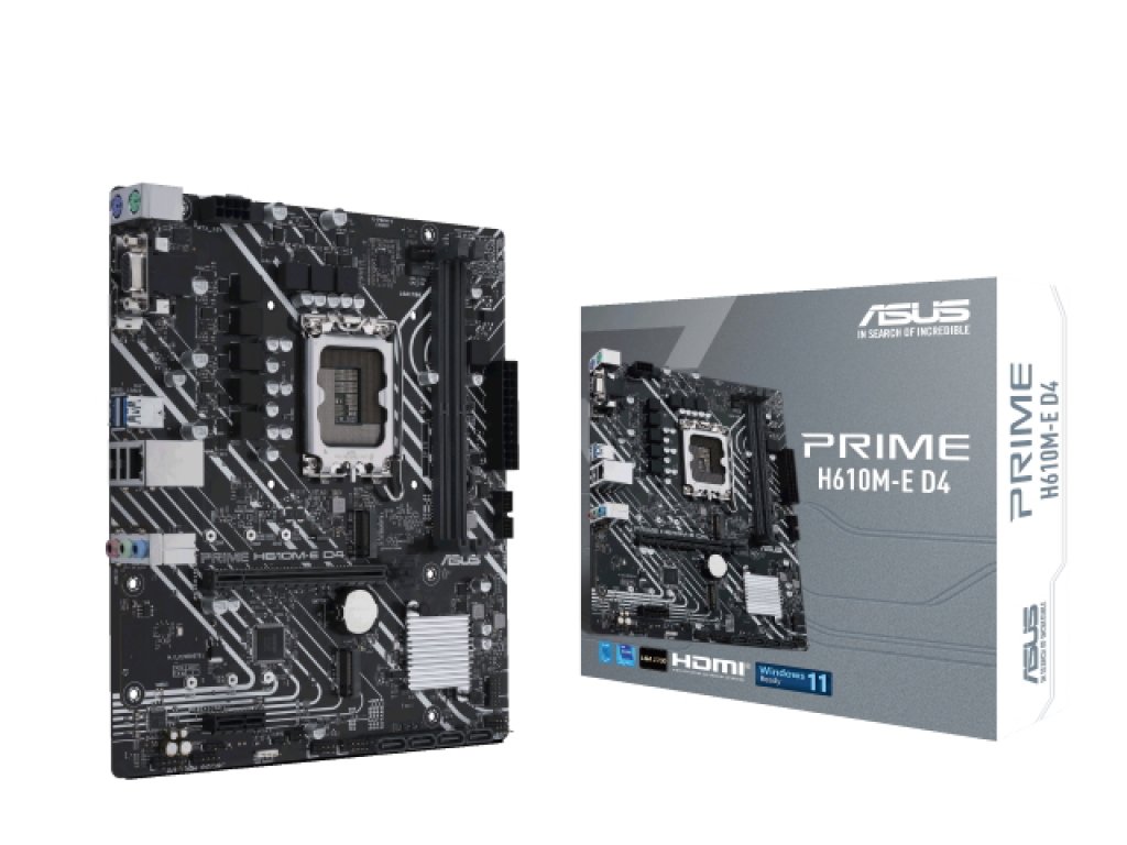 ASUS PRIME H610M-E D4 インテル 600シリーズ LGA1700対応 intel H610