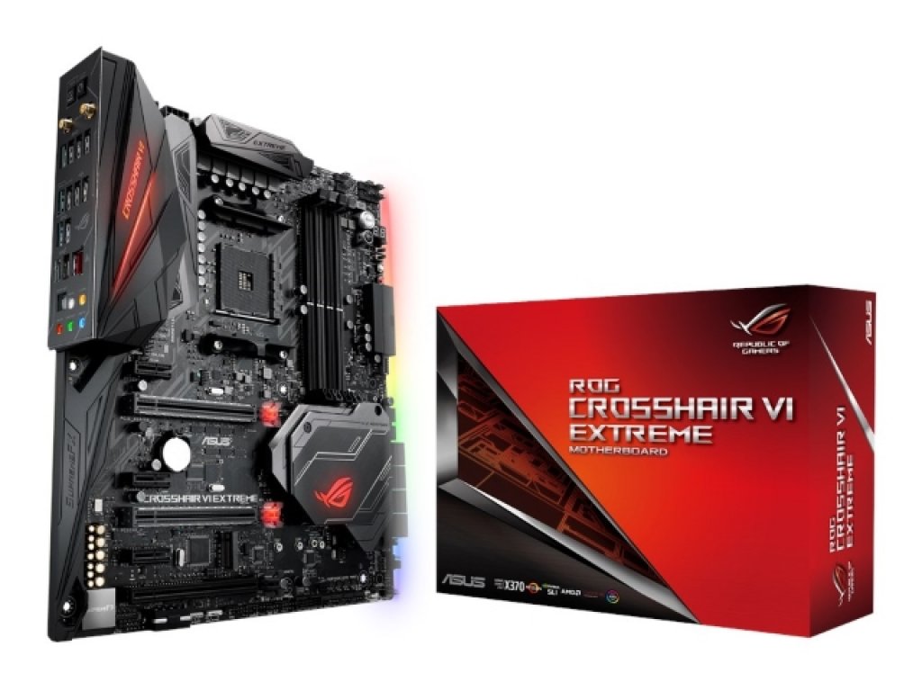 ASUS ROGからOCとゲーミング特化のX370チップセット搭載RYZEN対応E-ATX