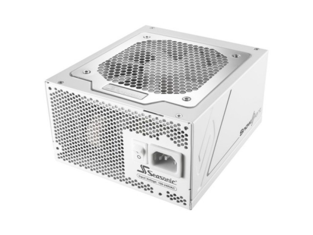 真っ白なカラーリングの80PLUS PLATINUM認証 750W ATX電源「Seasonic