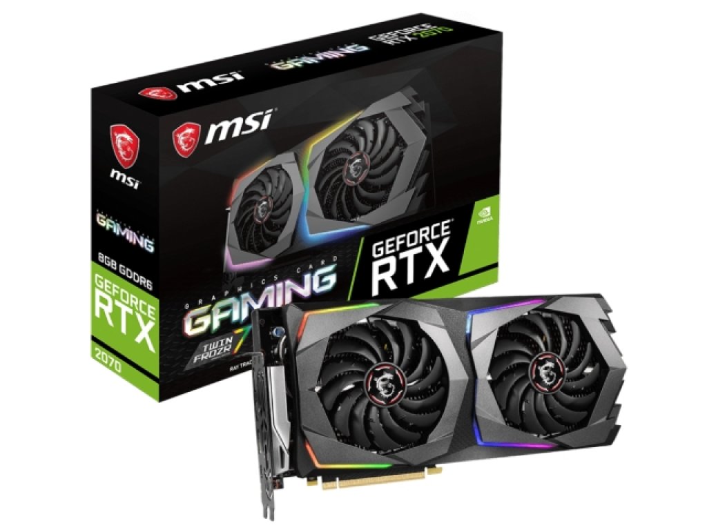 GEFORCE RTX2070搭載MSI GAMINGシリーズにリファレンスクロックモデル