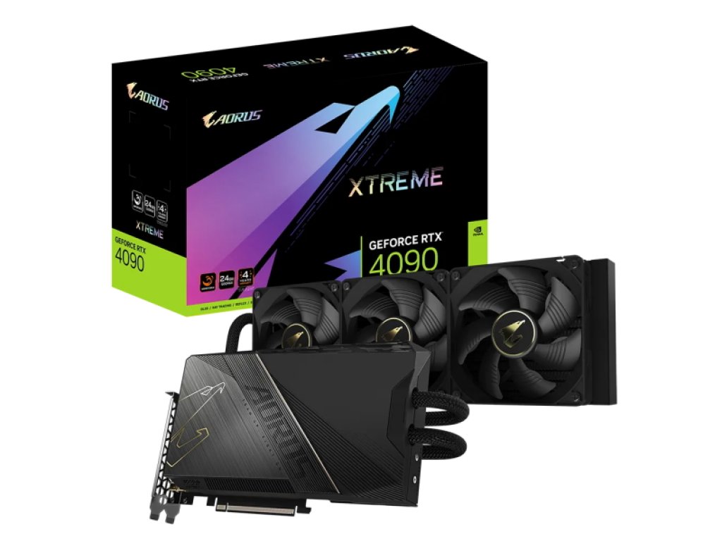 GIGABYTE AORUS GeForce RTX 4090 XTREME WATERFORCE 24G WATERFORCE