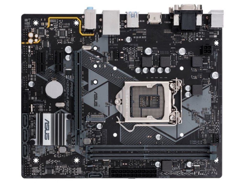 ASUS PRIME H310M-A R2.0 インテル 300シリーズ LGA1151対応 intel