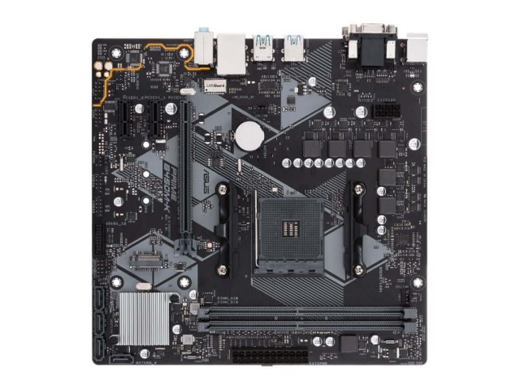ASUS PRIME B450M-K AMD 400シリーズ Socket AM4対応 AMD B450チップ
