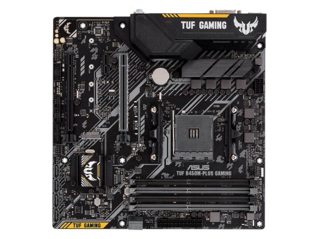 ASUS TUF B450M-PLUS GAMING AMD 400シリーズ Socket AM4対応 AMD B450