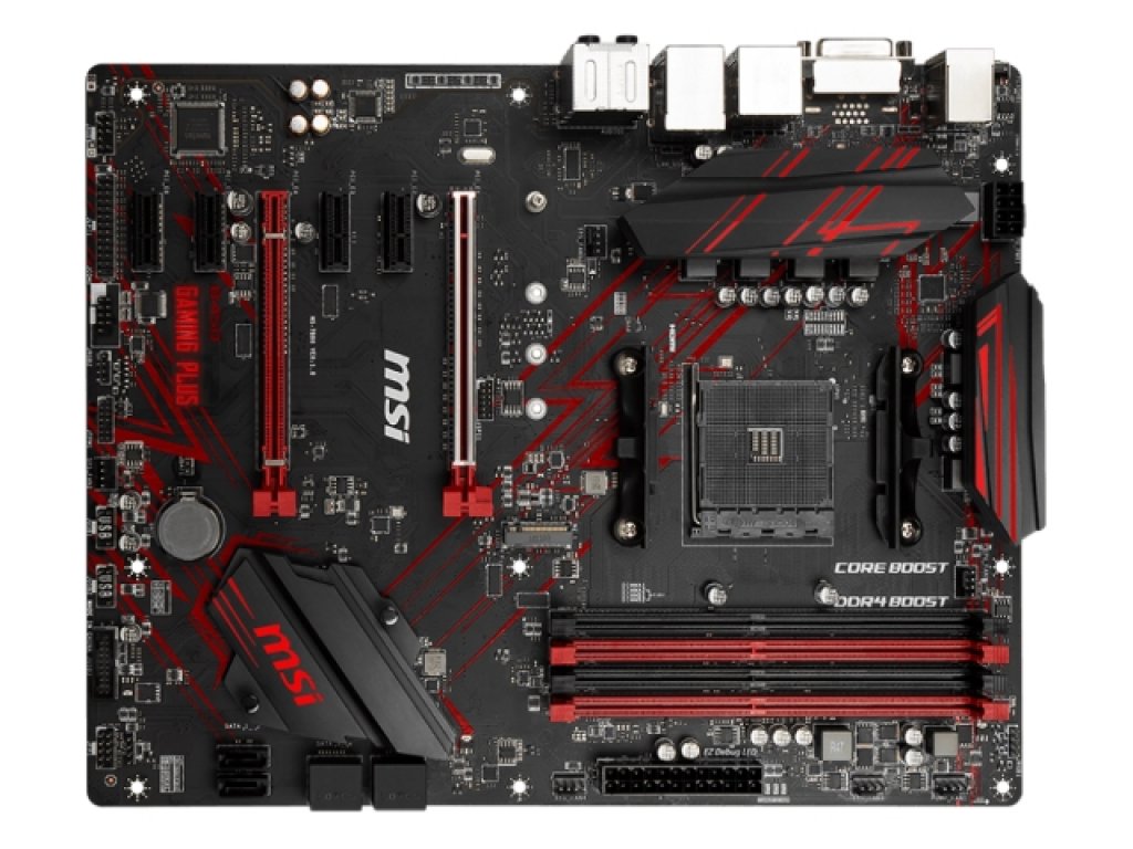 MSI B450 GAMING PLUS AMD 400シリーズ Socket AM4対応 AMD B450チップ