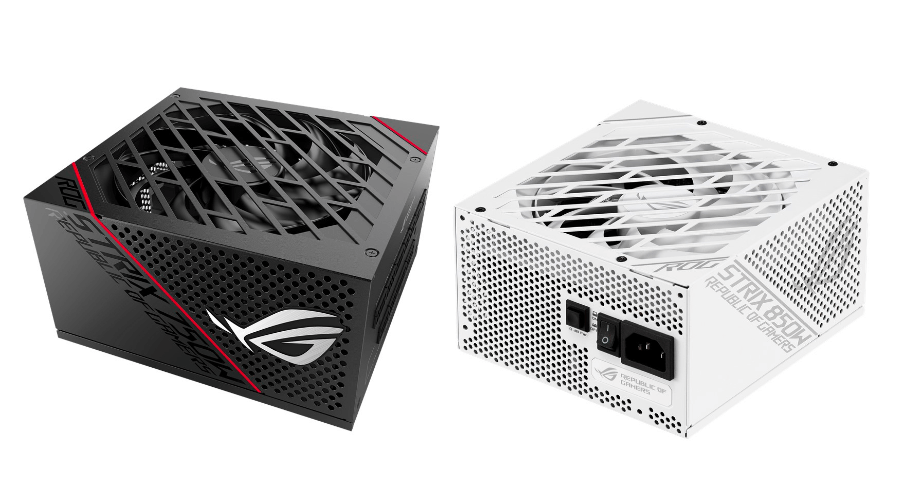 ASUS、80PLUS GOLD認証セミファンレス電源にホワイトエディション