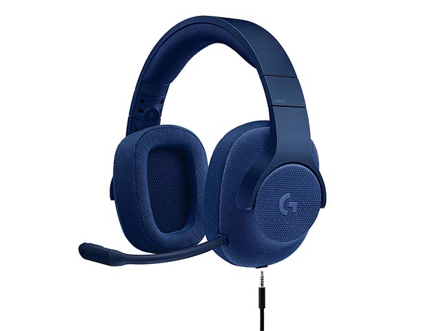 Logicool Logicool G433 Wired 7.1 Surround Gaming Headset ブルー