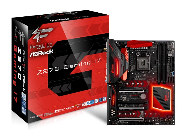 ASRock Fatal1ty Z270 Professional Gaming i7 インテル 200シリーズ