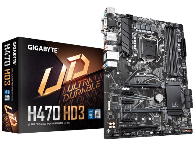 GIGABYTE H470 HD3 インテル 400シリーズ LGA1200対応 intel H470