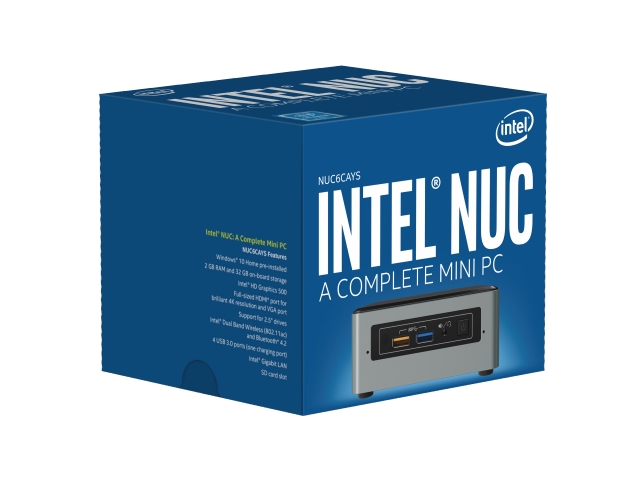 intel Mini PC Intel® NUC Kit NUC6CAYS (BOXNUC6CAYSAJR) intel Next