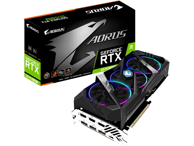 GIGABYTE AORUS GeForce RTX 2070 SUPER 8G WINDFORCE GEFORCE RTX