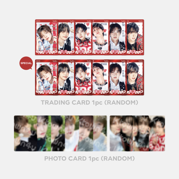 jp.ktown4u.com : NCT WISH - [STEADY] RANDOM TRADING CARD SET (A Ver.)